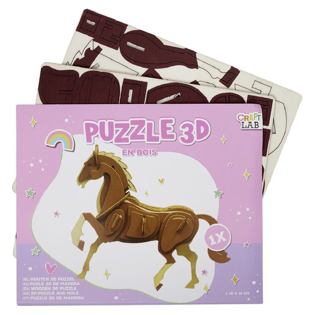Puzzle 3D pour enfant 20x16,5cm