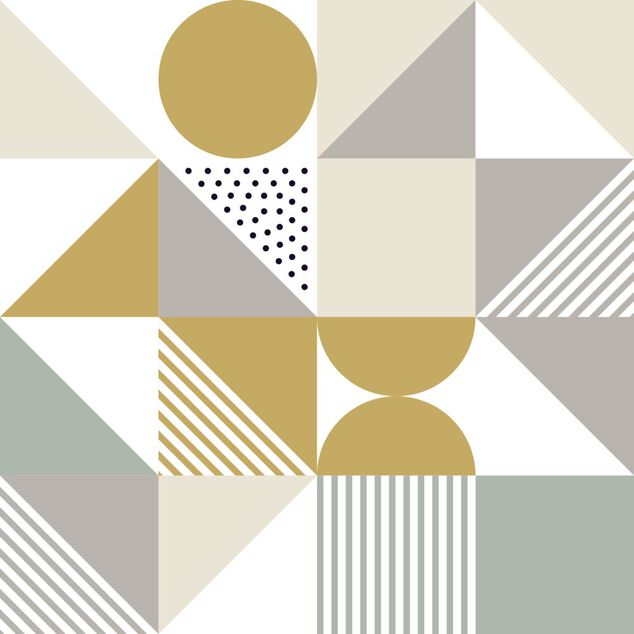 Nappe rectangulaire tissu Dakar motif g&eacute;om&eacute;trique gris et marron 140x250cm