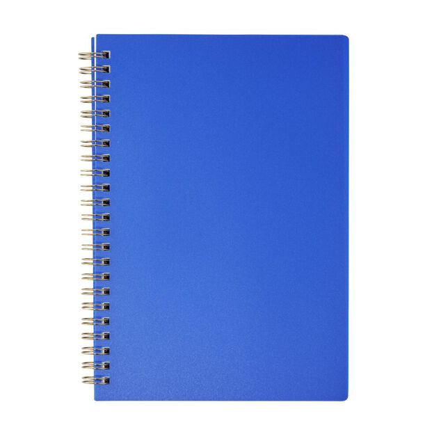 Cahier spirale couverture plastifié orange format A4