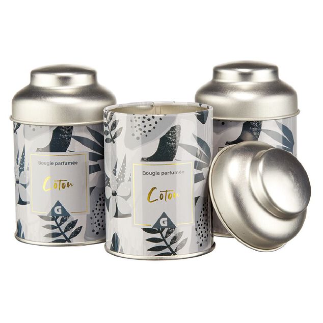 Coffret bougie senteur coton x 3