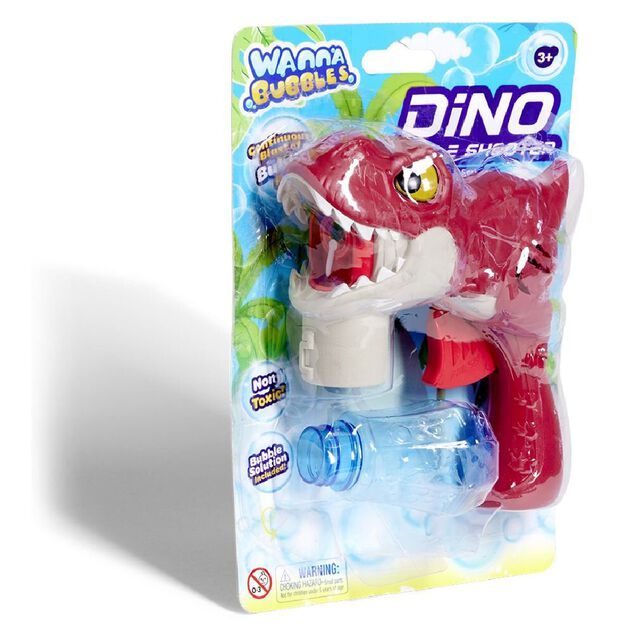 Pistolet à bulles dinosaure 45ml