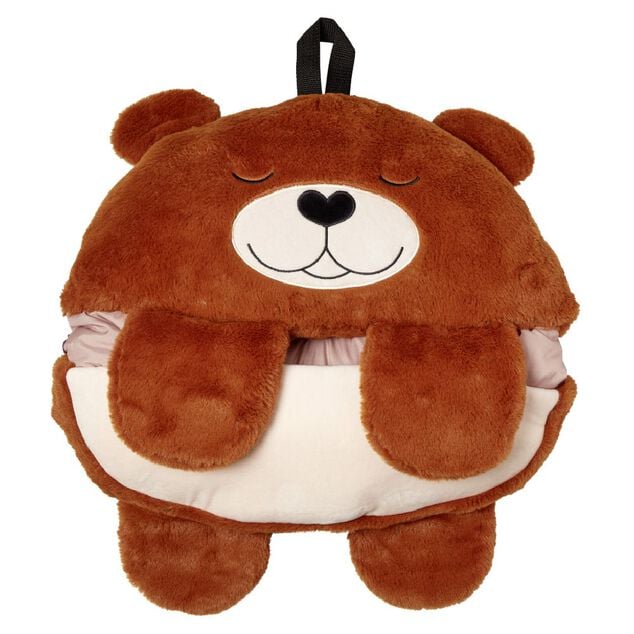 Sac &agrave; dos et couchage design Ours