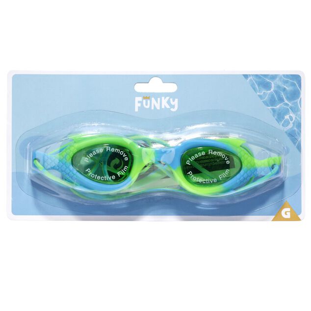 Lunette de natation sirène silicone violet 17x14xH4cm (2 modèles)