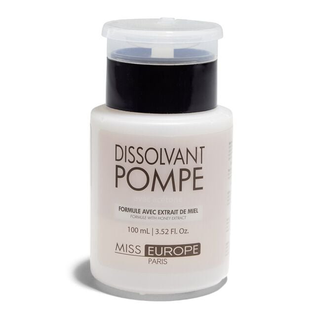 Dissolvant pompe avec extrait de miel 100ml