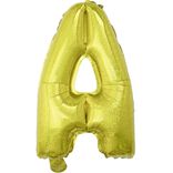 Ballon lettre A en aluminium
