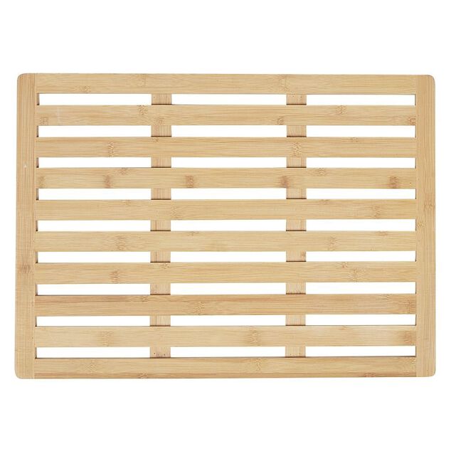 Caillebotis de salle de bain en bambou