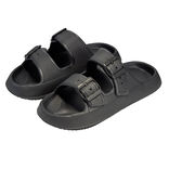 Sandales unisex 2 brides plastique noir 36/37