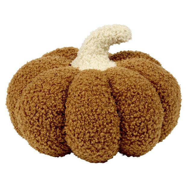Peluche citrouille &Oslash;20cm polyester 5 coloris