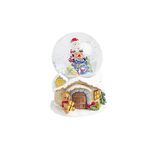 Boule &agrave; neige No&euml;l &Oslash;8,3xH10,5 cm (4 mod&egrave;les)