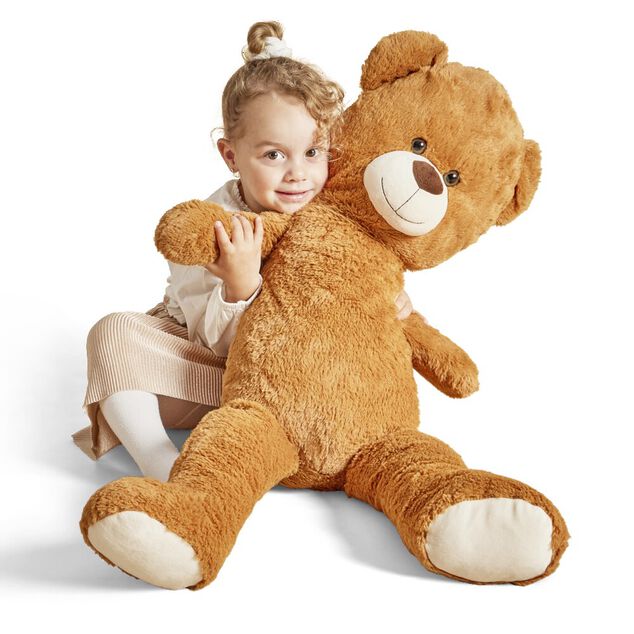 Peluche ours XXL 38x28xH100cm