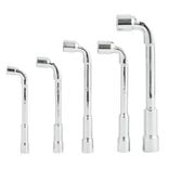 Lot de 5 clés à pipe Ø8/10/12/13/17mm métal gris