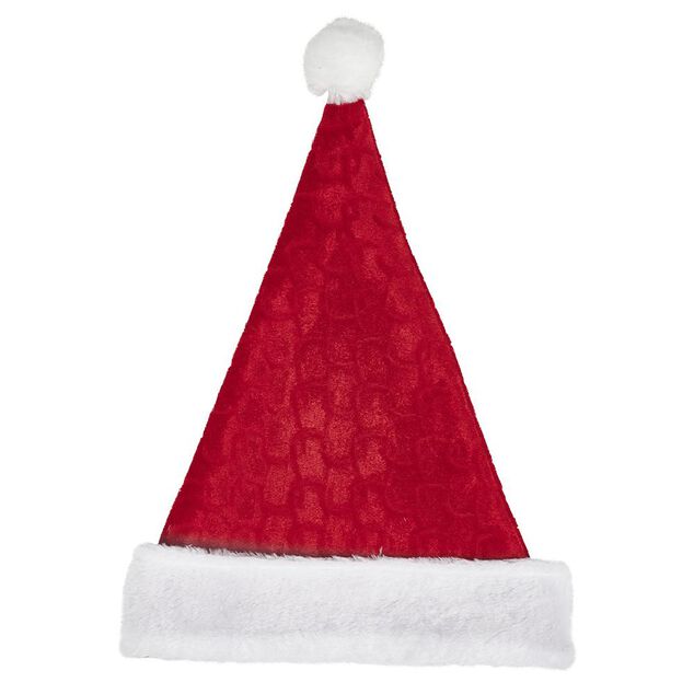 Bonnet de Noël en velours