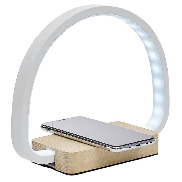 Lampe de bureau tactile 27 LED Homday Xpert 2en1 chargeur sans fil