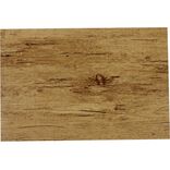 Set de table rectangulaire plastique effet bois marron clair