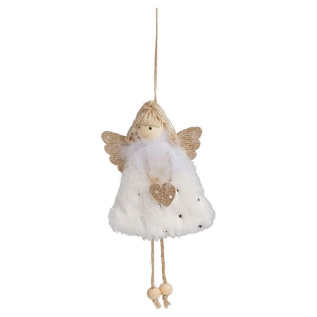 Personnage à suspendre blanc et doré - 4 modèles