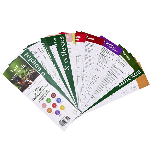 Guide nuancier huiles essentielles Mességué 44 fiches pratiques