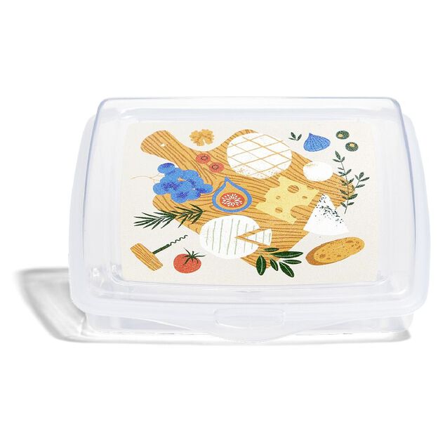 Boîte à fromage décorée