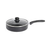Sauteuse tous feux sauf induction aluminium noir Ø24cm