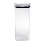 Boîte de conservation en plastique avec couvercle hermétique 2,1L