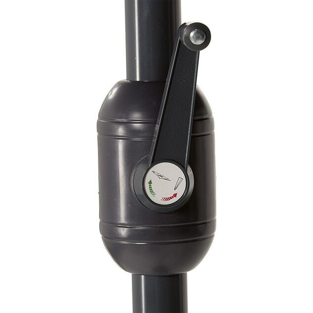 Parasol centr&eacute; HAVANE gris