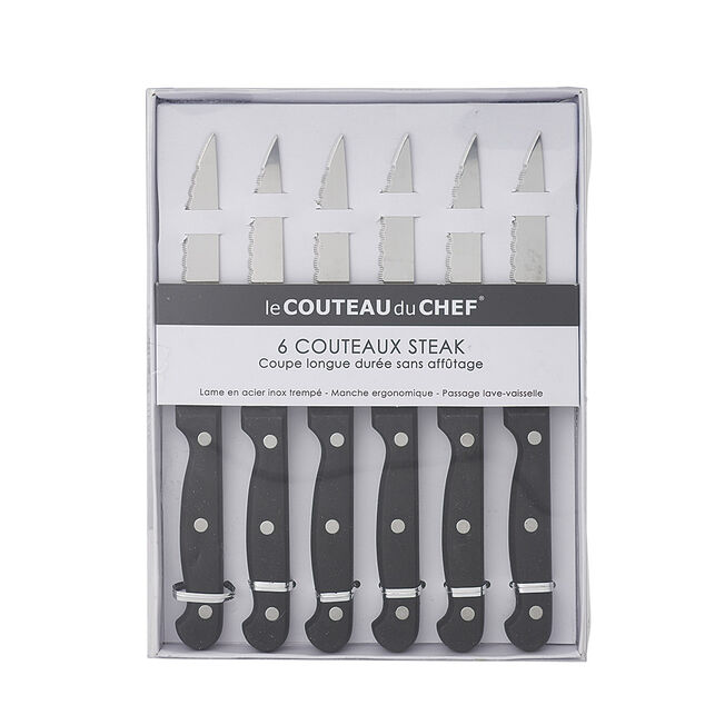 Couteau à steak x 6