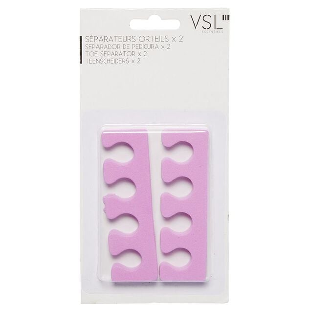 S&eacute;parateur d'orteils rose