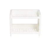 Rangement à épices Sun Day polypropylène blanc L24x18xH14,5cm