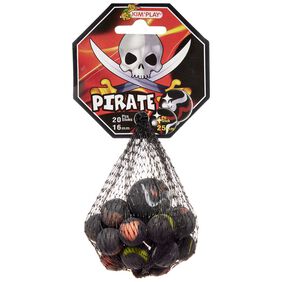 Solitaire octogonal 22cm billes en pierre - Master Yeti