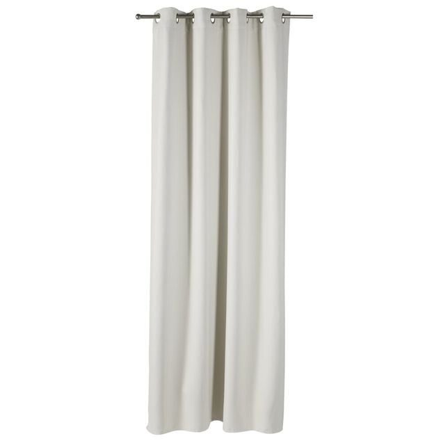 Rideau occultant fenêtre beige 140x180cm