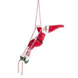 Lutin farceur grimpeur échelle H40cm