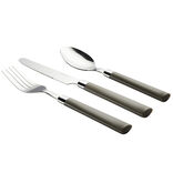 Ménagère couverts acier 12 pièces dans boîte plastique (4 modèles)