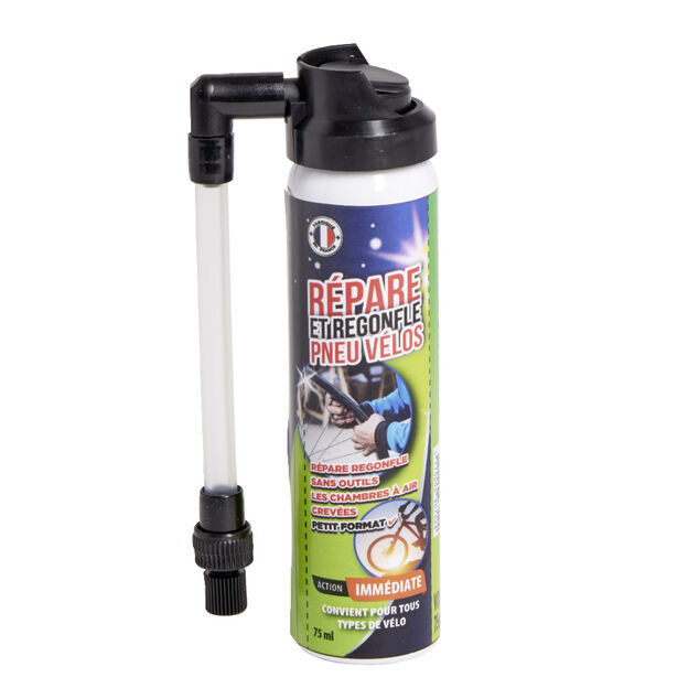 Bombe anti crevaison v&eacute;lo 75ml