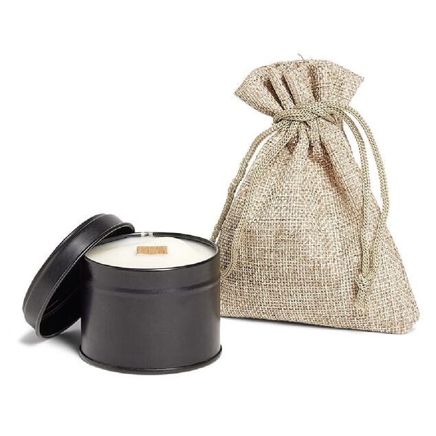Bougie avec graine ciboulette &agrave; planter senteur ylang-ylang 25H