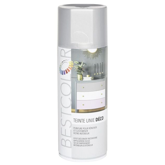 Peinture a&eacute;rosol Aluminium 400 ml