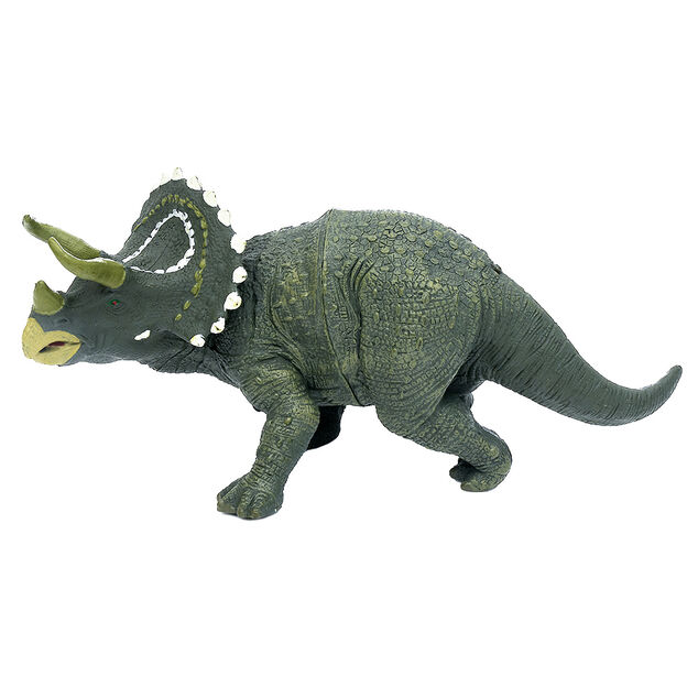 Figurine dinosaure plastique souple L.23 cm
