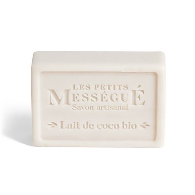 Savon artisanal au lait de coco bio Les Petits Mess&eacute;gu&eacute; 100gr