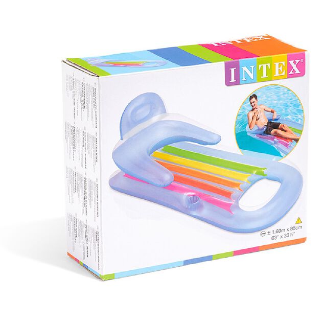 Fauteuil piscine gonflable King Cool INTEX