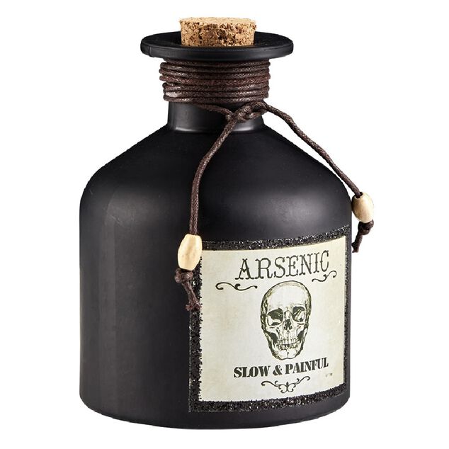 Bouteille de poison Arsenic d&eacute;coration Halloween