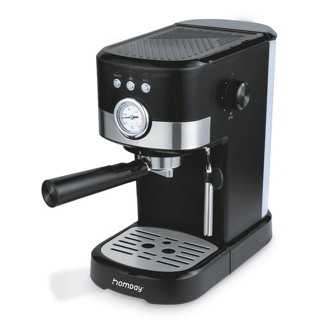 Machine &agrave; caf&eacute; expresso Homday 1,5L avec porte-filtre 1100W