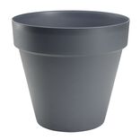 Cache pot rond 23L gris