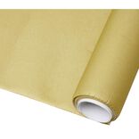 Nappe rectangulaire jetable Airlaid dor&eacute; 120x400 cm