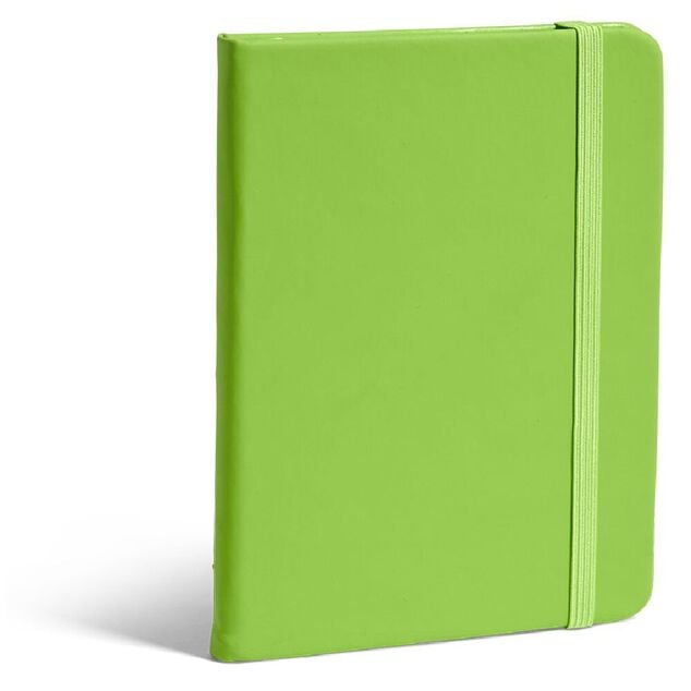 Carnet A6 élastique et couverture mate à lignes 15x21cm