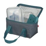 Sac fra&icirc;cheur avec bo&icirc;te lunch 1L et bloc r&eacute;frig&eacute;rant