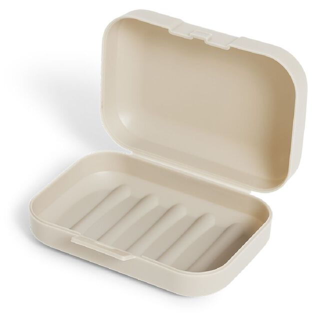 Bo&icirc;te &agrave; savon en plastique - 11,2x7,8xH.3,8 cm