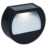 Lampe solaire 2 LED noir