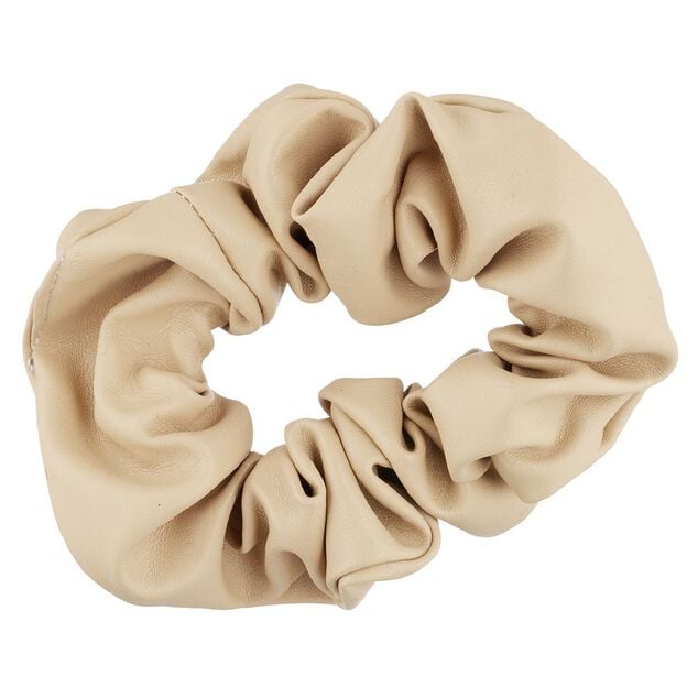 Chouchou beige et rose x2