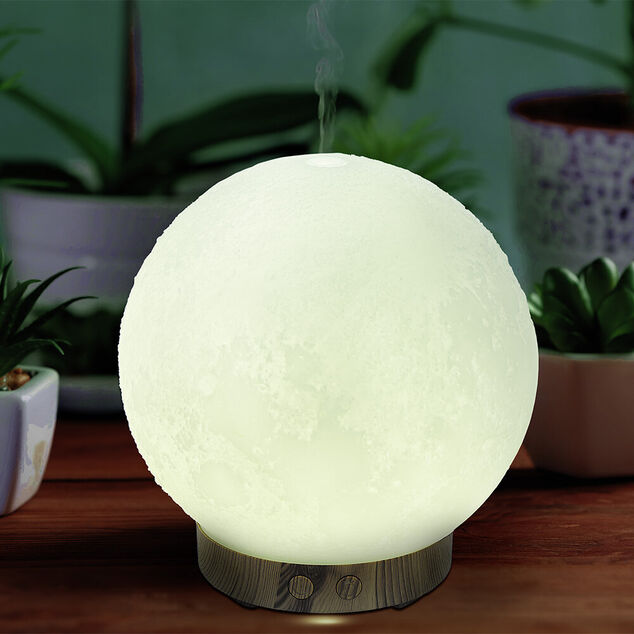 Diffuseur huile essentielle lune blanche