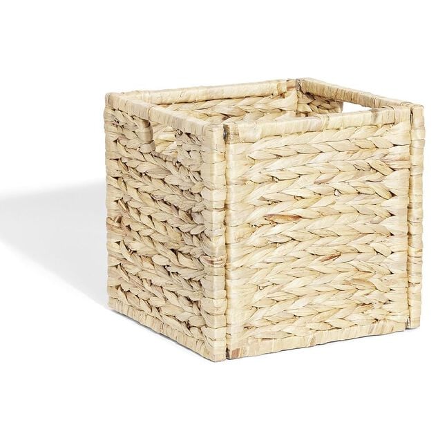 Panière Box Cube jacynthe 31x31x31cm