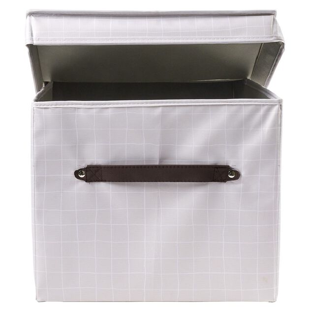Bo&icirc;te de rangement demi ouverture 50x35xH30cm