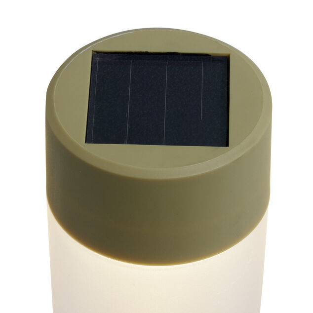 Borne solaire &agrave; planter forme bambou &Oslash;5xH50cm